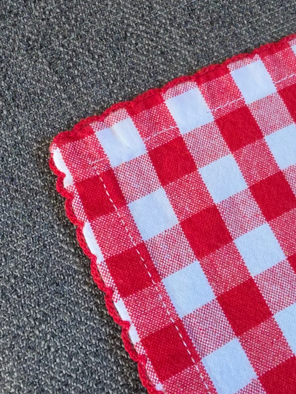 Pier 1 Gingham Napkins - Set of 8
